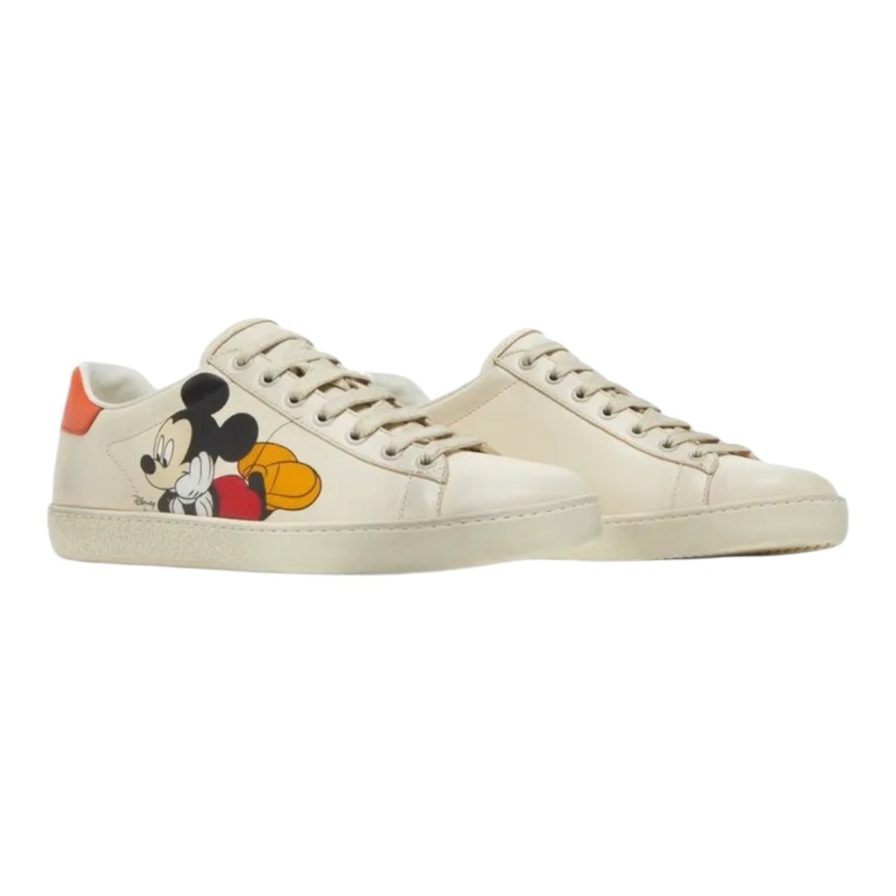 GUCCI x Disney Mickey Mouse Ace Sneakers Men Size 7